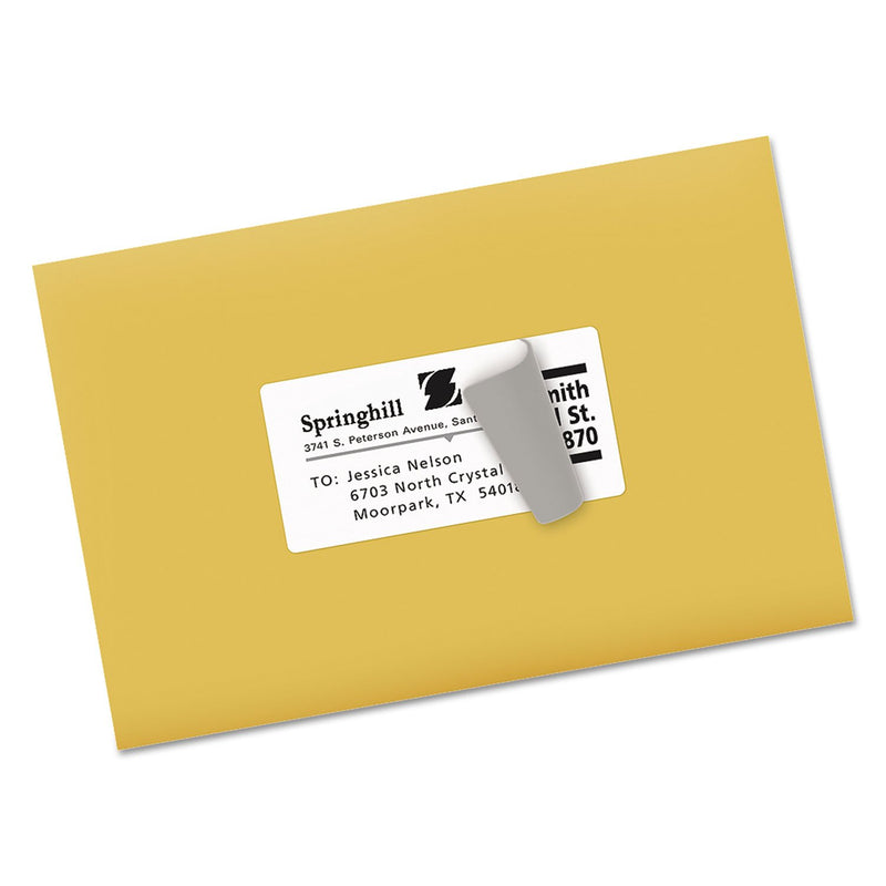 Avery 18163 Shipping Labels with TrueBlock Technology, Inkjet, 2 x 4, White, 100/Pack