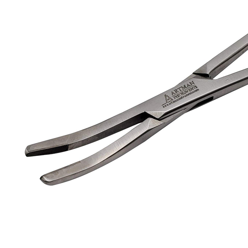 Artman Dental Crowns Gripper Temporary Crown and Bridge Remover Large Curved Forceps Dental Clamps