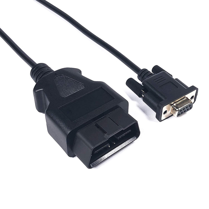UART Female DB9 Port to OBD2 OBDII 16PIN Cable fits USB to CAN Module of InnoMaker 1DB9-OBD-A
