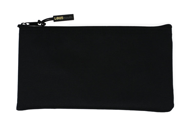 LOUDmouth Zippered Pouch for Handheld Microphones | Mic Bag | 9.25" x 5"