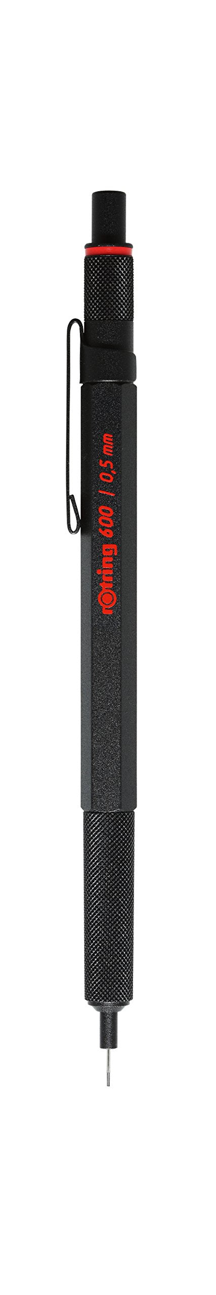 rOtring 1904727 500 0.7mm Mechanical Pencil, Black (502507N) Standard Packaging