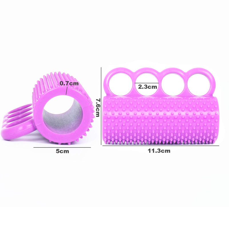 Flexible Silicone Hand Recovery Exerciser Hand Strengthener Massage Tool Finger Training Exerciser for Stroke Patients Elders
