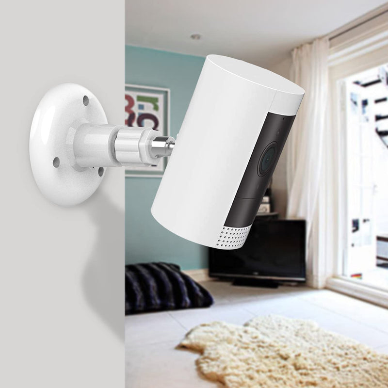 3 Pack Adjustable Wall Mount for Ring Stick Up Cam/Indoor Cam/Battery Cam,Ceiling Mounting Kit for Plug-in HD Security Camera Mount White
