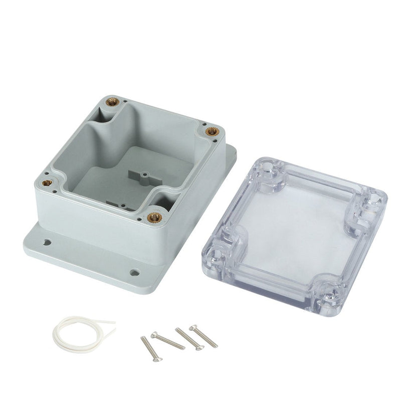 Awclub Waterproof Dustproof ABS Plastic Junction Box Universal Electric Project Enclosure with PC Clear Transparent Cover 2.5"x2.3"x1.4"(63mmx58mmx35mm) 2.5"x2.3"x1.4"