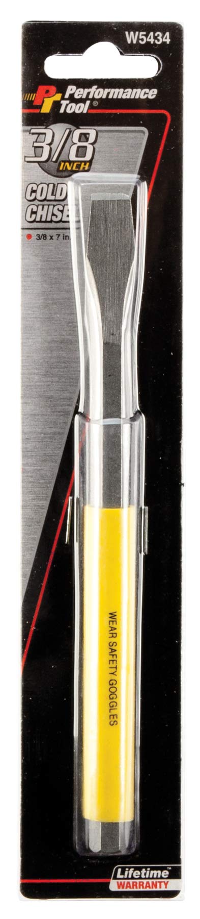 Performance Tool W5434 Cold Chisel, 3/8" x 7" 3/8" x 7" Cold Chisel
