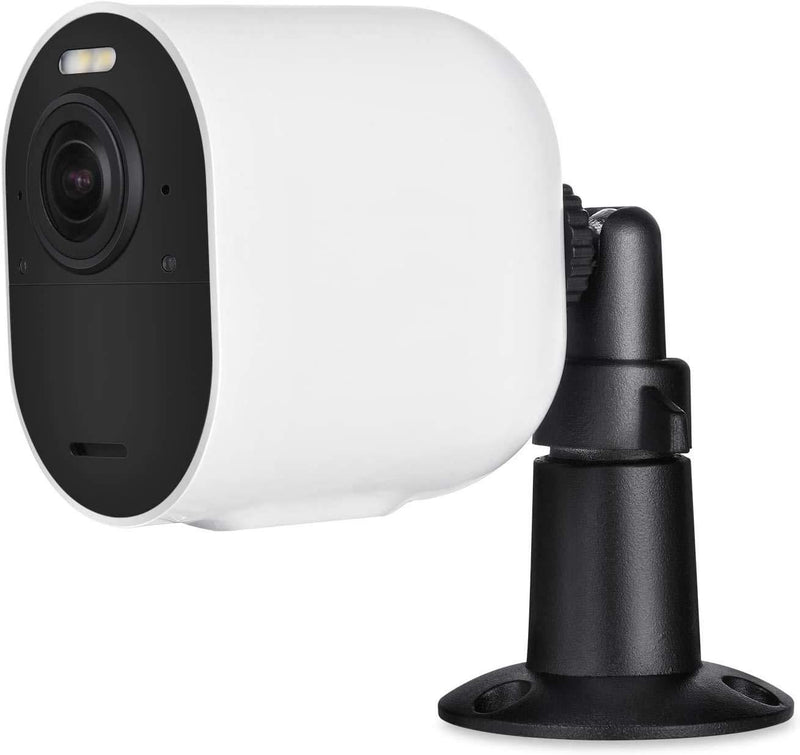Adjustable Indoor/Outdoor Security Metal Wall Mount Compatible with Arlo Pro/Pro 2/Pro 3/Pro 4/Ultra/Ultra 2, & Others - Ring Stick Up Cam Battery, eufyCam E/2C, Wyze Cam Outdoor/Pan (2 Pack, Black)