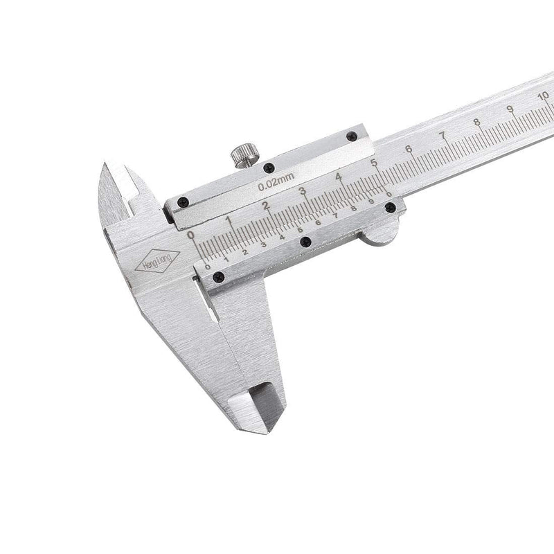 uxcell Vernier Caliper 0-150mm Range Stainless Steel Measuring Tool for Precision Measurements Outside Inside Depth