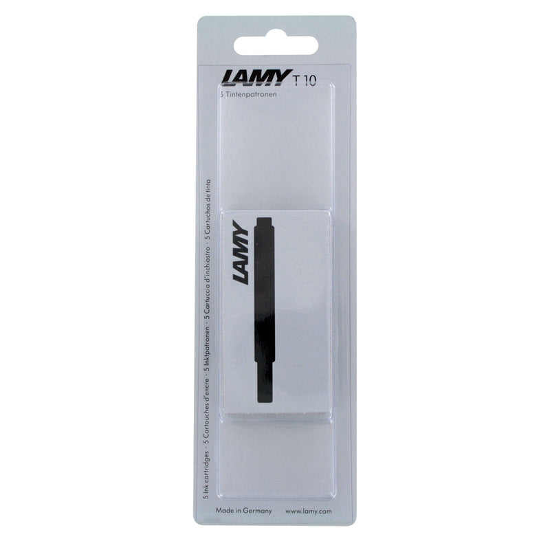 Lamy Fountain Pen Ink Cartridges, Black Ink, Pack of 20 (LT10BKB)