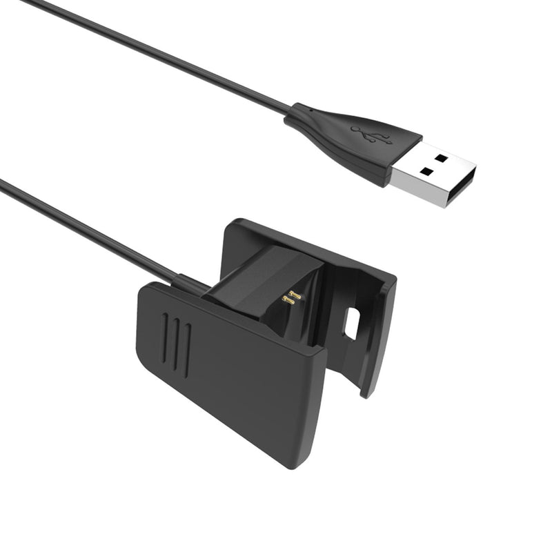 Kissmart Compatible with Fit bit Charge 2 Charger, Replacement Charging Cable Cord for Fit-bit Charge 2 Smart Wristband (2-Pack, 1.8ft)