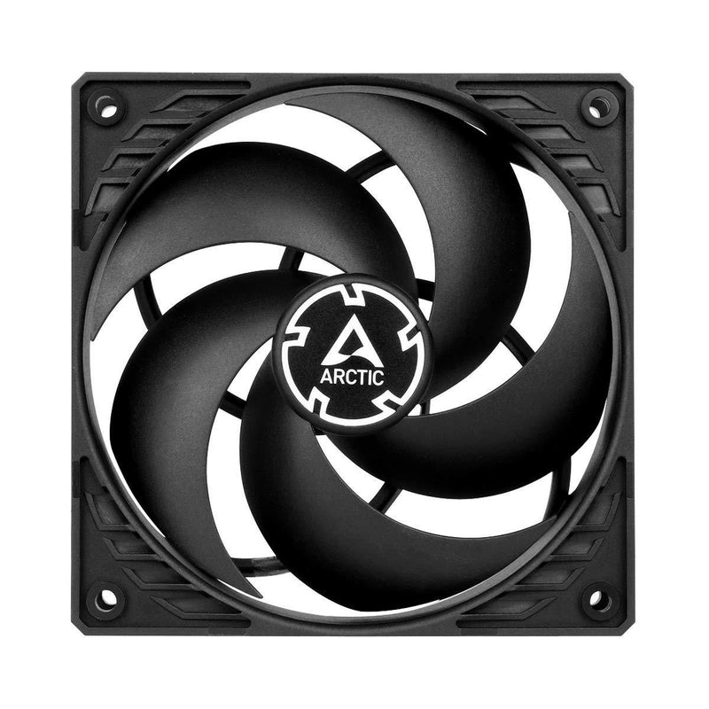 ARCTIC P12 Silent - 120 mm Case Fan, Pressure-optimised, Extra quiet motor, Computer, Fan Speed: 1050 RPM - Black