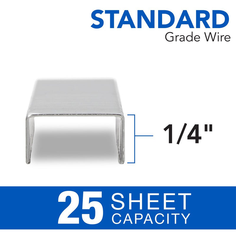 Swingline SWI79350 Standard Staples, 210/Strip, 5000/Box, Silver 1 Pack-5000/Box