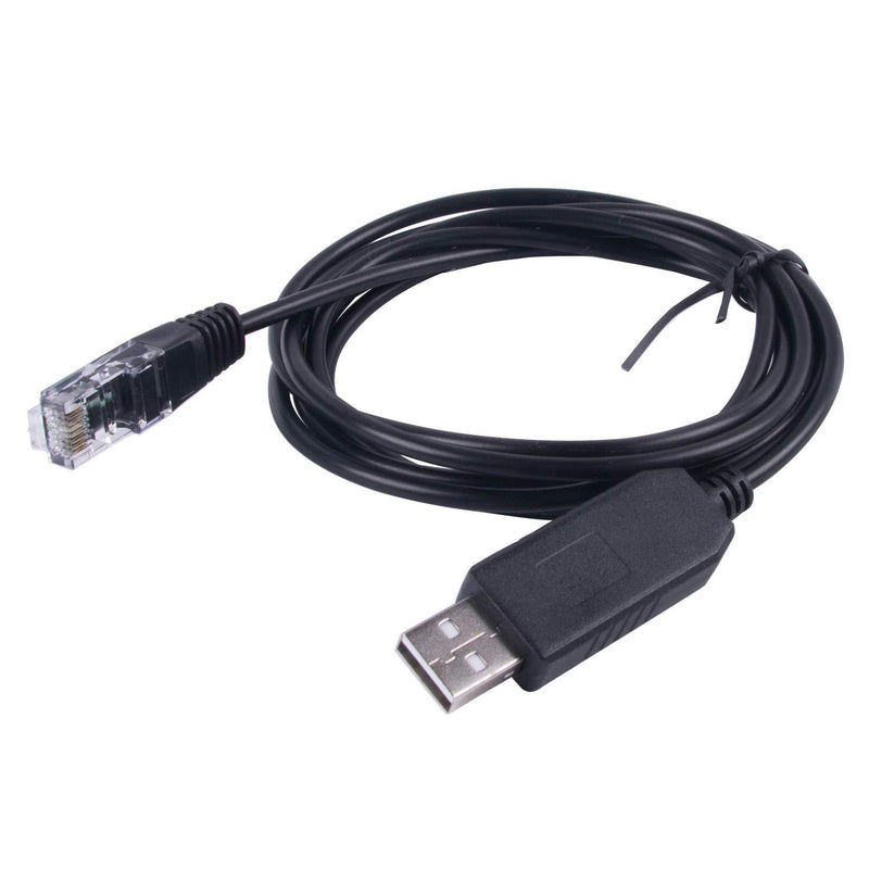 EQMOD ASCOM Equatorial Mount Control Cable for Skywatcher HEQ5pro AZEQ5 AZEQ6 EQ6-R Support Set Up Sofware Manual Download Support Windows 10 Android (16ft/500cm, Asiair or PC to Mount Black) 16ft/500cm
