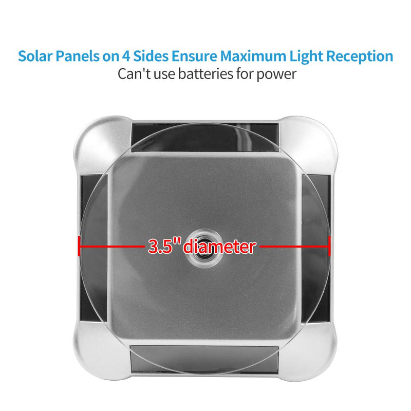 3D Printer UV Resin Curing Light with Solar Turntable 360°Rotating Stand for SLA DLP LCD 3D Printer Solidify Photosensitive Resin 405nm UV Resin Affect, DIY Curing Enclosure
