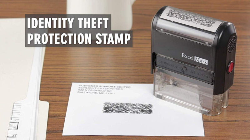 Identity Theft Protection Stamp (ID Theft Stamp Plus 5cc Refill Ink)