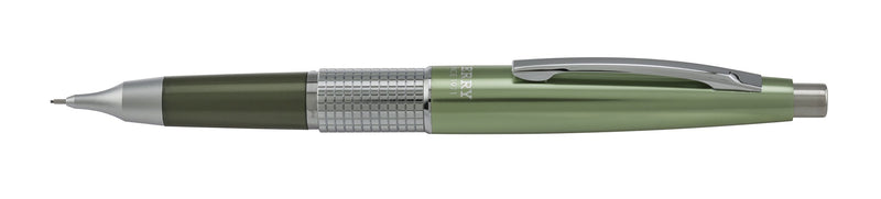 Pentel Sharp Kerry Mechanical Pencil, 0.5mm, Metallic Olive Barrel, 1 pack (P1035K), Green