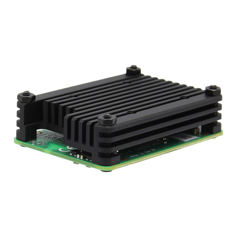 Geekworm 12mm Aluminum Alloy Heatsink (C235) Support 30mm Cooling Fan Compatible with Raspberry Pi Compute Module 4 CM4 Motherboard