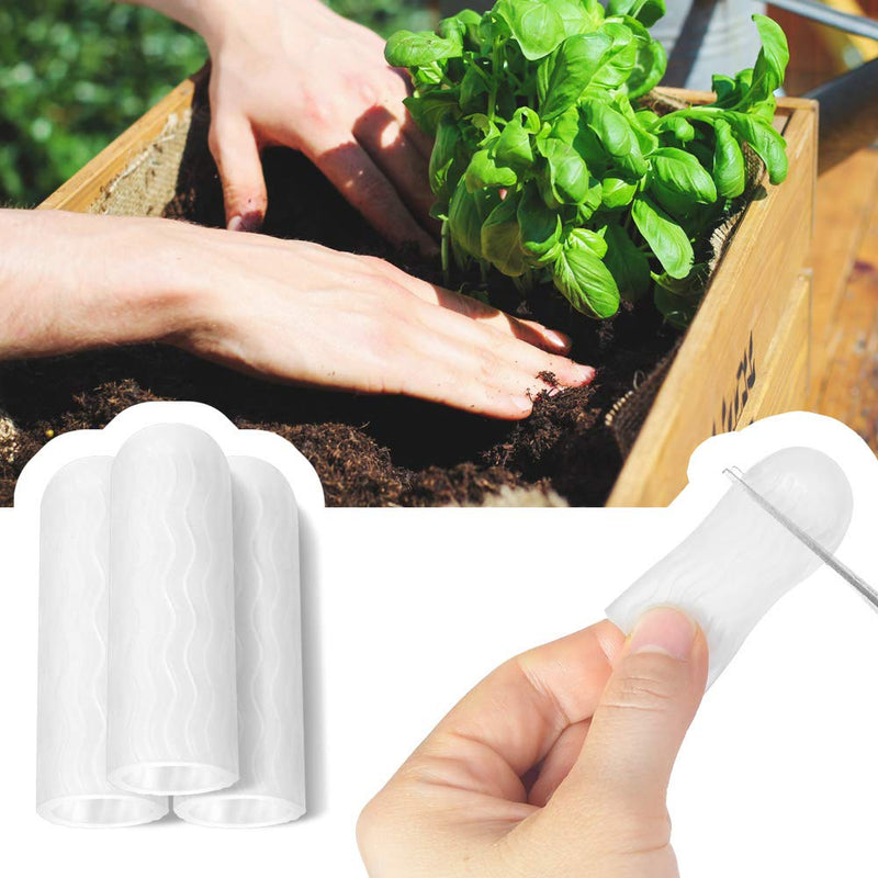 HioIoiH Silicone Finger Protectors for Woman, 10 Pack Gel Finger Cots & Protector,Relief from Pain of Finger Tips Cracked, Arthritis