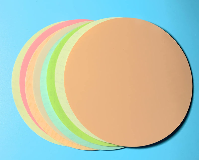 8 Sheet Variety grit (0.5，1,3, 9, 15, 30,45 and 60 microns) Diamond Lapping Microfinishing Film 5 inch (PSA) PSA
