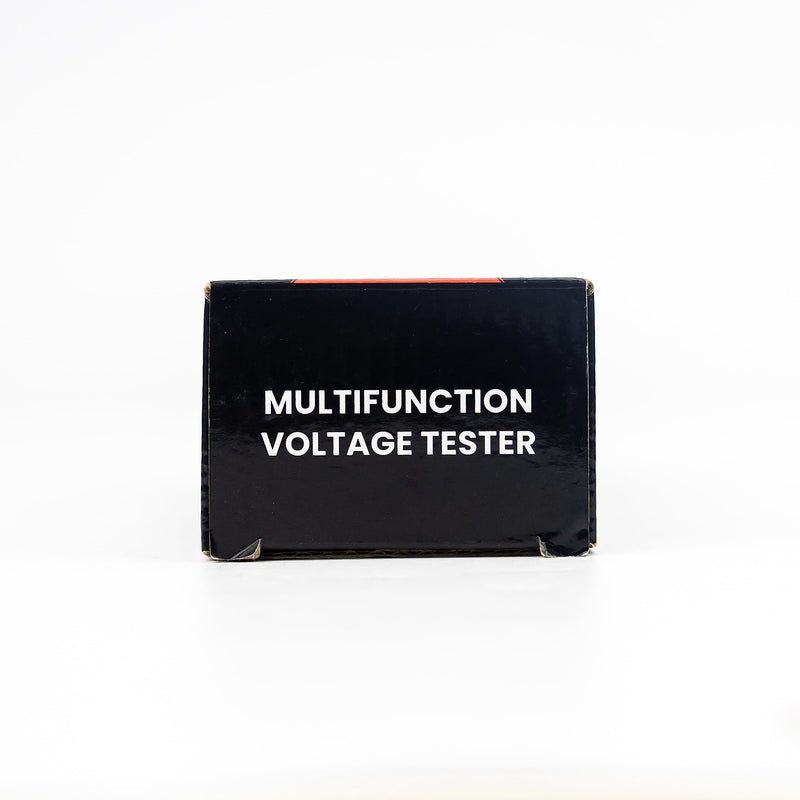 Smart multimeter digital/non-contact two-pole voltage tester, battery tester, continuity tester, phase tester, current tester, voltmeter, ammeter, rotating field measuring device for vehicles, household cars, KAIWEETS ST100