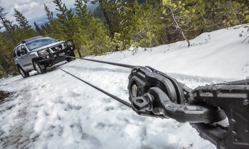 WARN 92092 Epic 1/2" Steel Winch D-Ring Shackle with 5/8" Pin: 2.75 Ton (5,500 lb) Capacity , Black 1/2"