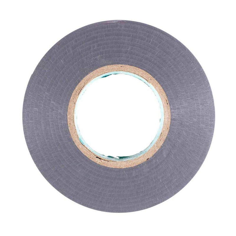 Gray, Colored Electrical Tape - PVC Vinyl Plastic (3/4 Inch x 66 Feet) Gray