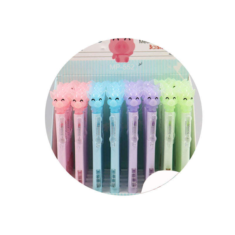 15pcs Cartoon School Kids Kawaii Korean Mechanical Pencil with Lead Refill Jelly Eraser set Mechanical Pencil set-0.5mm