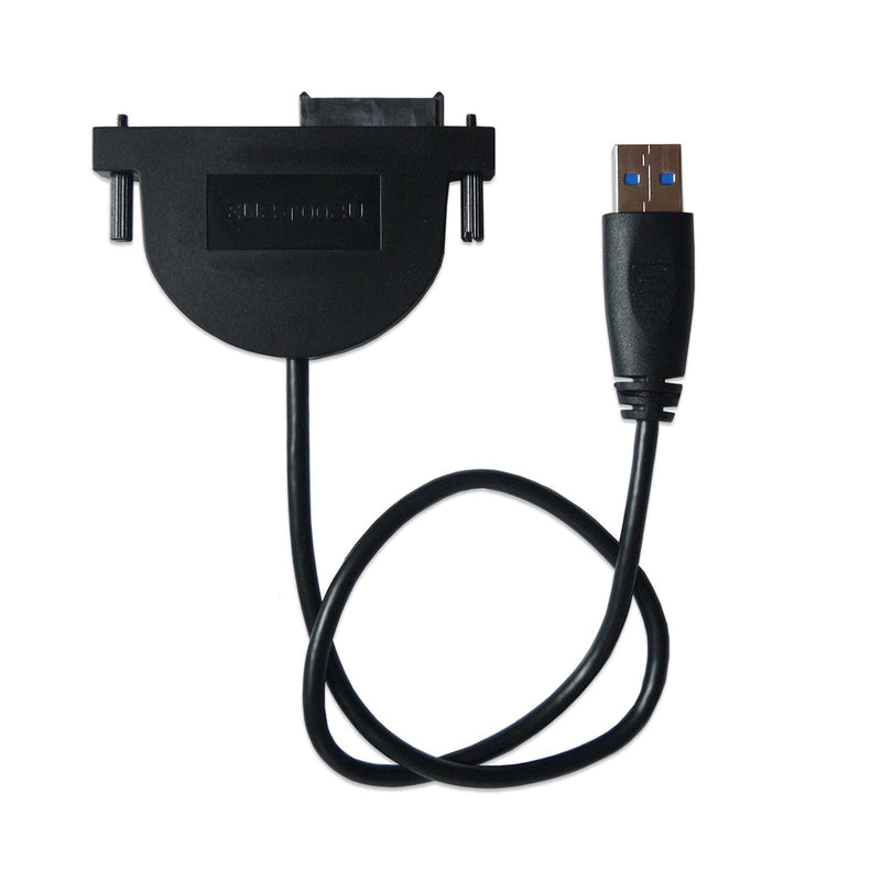 Y-NX USB3.0 SATA Optical Disc Drive Cable, 6+7Pin Slimline SATA to USB3.0 Cable for Laptop CD/DVD-RW/Blu-ray Drive