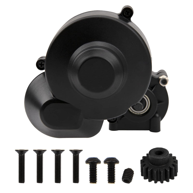 ShareGoo Plastic Complete Transmission Box,Center Gearbox Gear Box with Gear Assembled Compatible with Axial SCX10 SCX1-II Jeep 90046 90047 1/10 RC Crawler Car