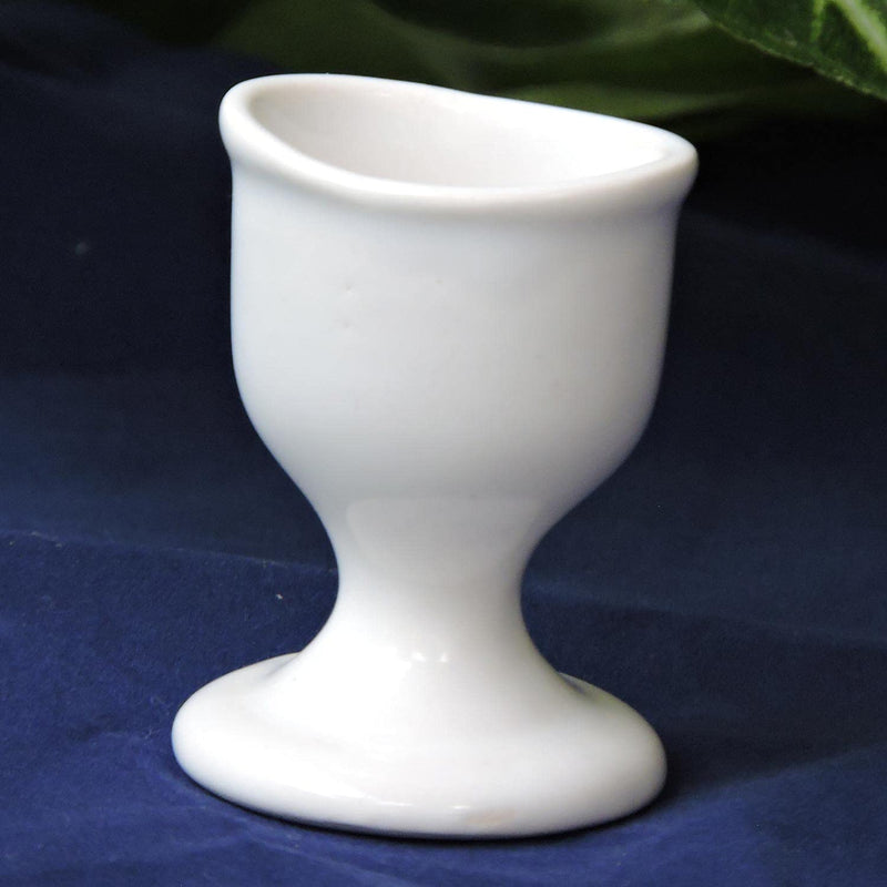 White Ceramic Eye Wash Cup for Keep Your Eyes Clean and Healthy with Travelling Box (Set 1 Pcs.)