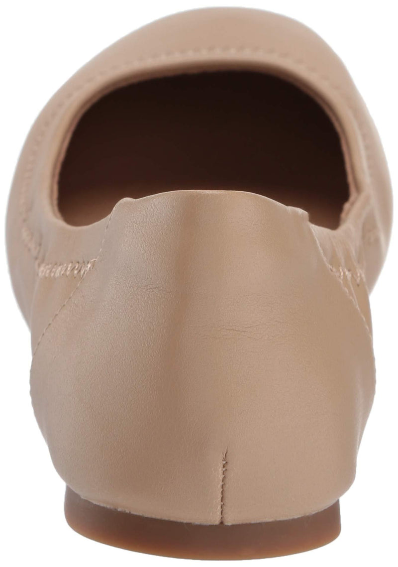 Amazon Essentials Women's Belice Ballet Flat 5 Beige