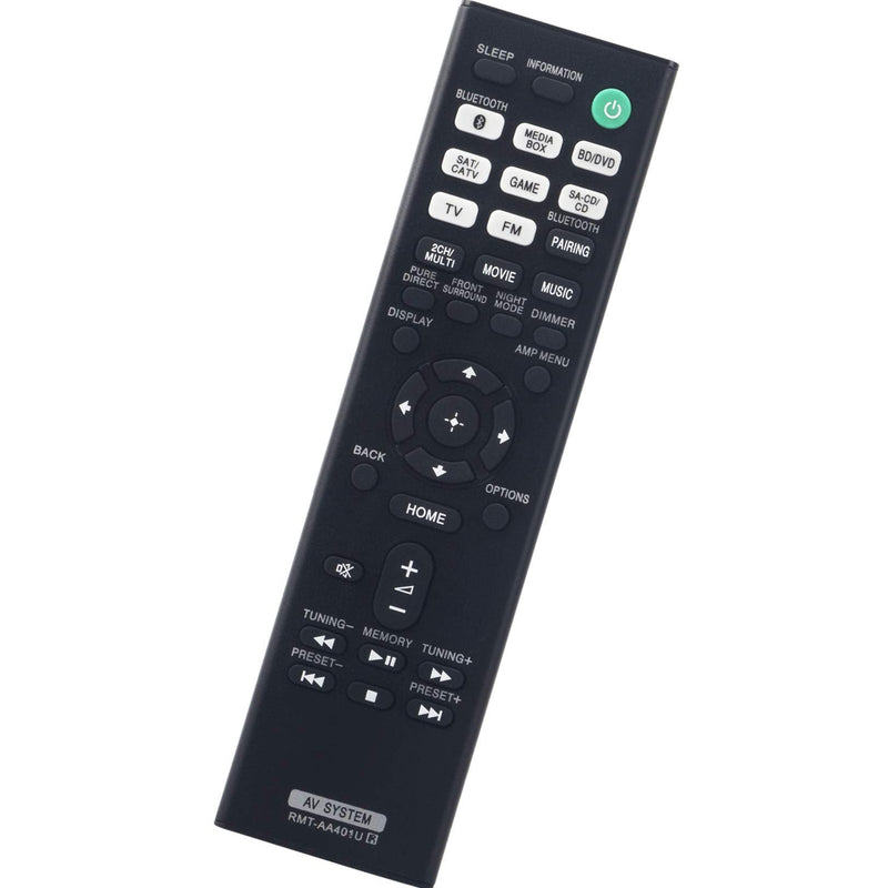 RMT-AA401U Replacement Remote Control fit for Sony Multi Channel AV Receiver STR-DH190 STR-DH590 STR-DH790