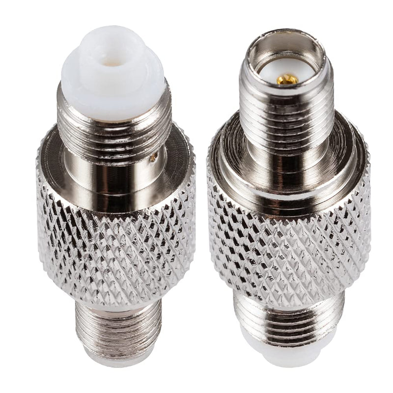POBADY 2PCS 4G Antenna Adapter SMA Female to FME Female Adapter for 2G 3G 4G LTE Antennas Routers UMTS Mobile Broadband Hsdpa WLAN Wireless