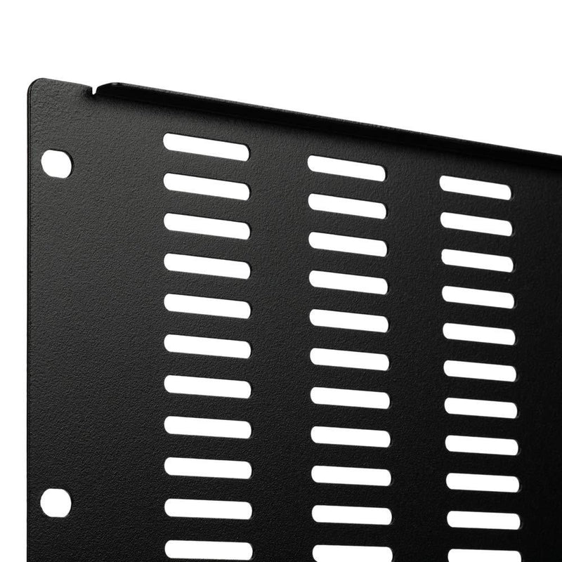 NavePoint 1U Blank Rack Mount Panel IT Server Network Spacer Slotted Venting