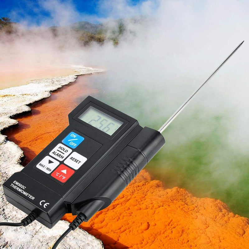 Professional thermometer with sensor, high-precision electronic thermometer, water temperature, digital thermometer with sensor EM502C for the food industry