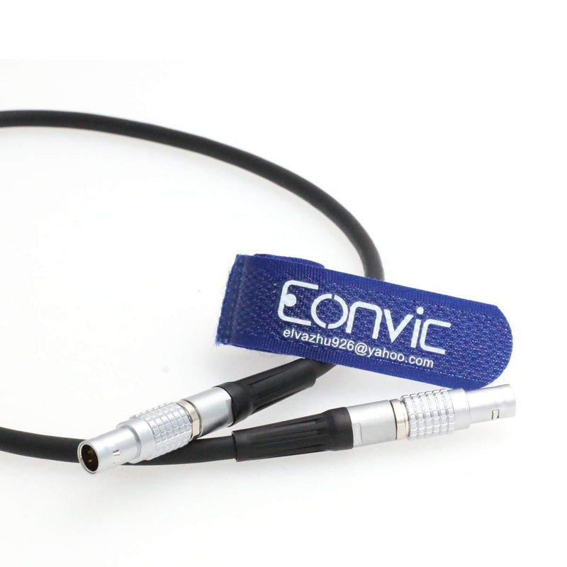 Eonvic 2 Pin to 2Pin Teradek ARRI Alexa Paralinx Power Cable 18'' 2Pin cable