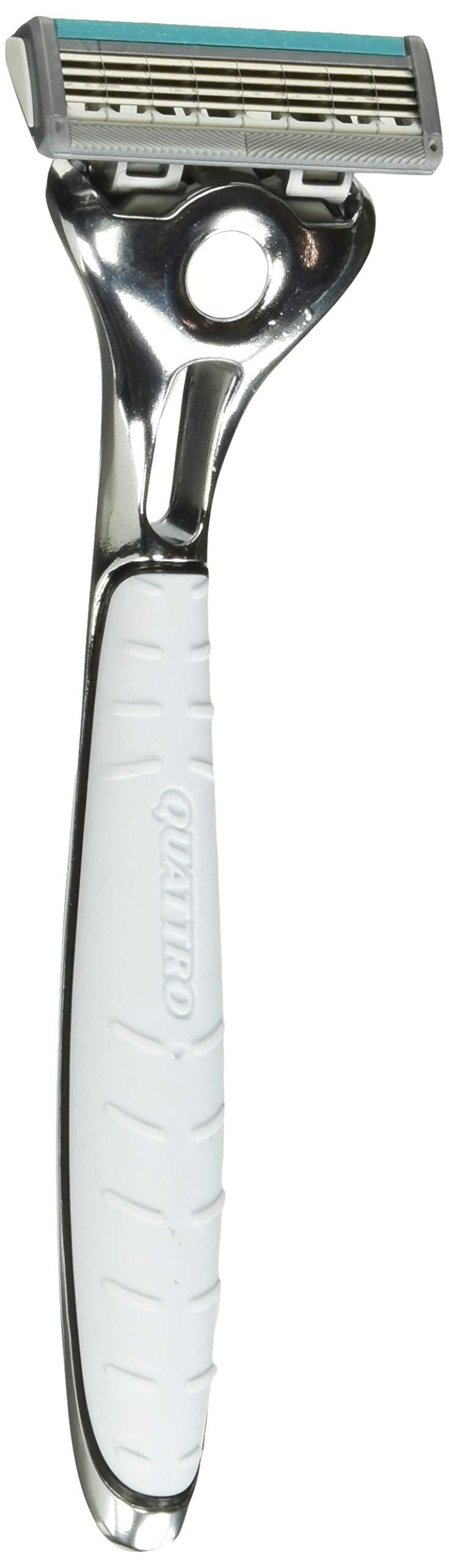 Schick Quattro Titanium for Men With 1 Razor and 16 Razor Blades Refills
