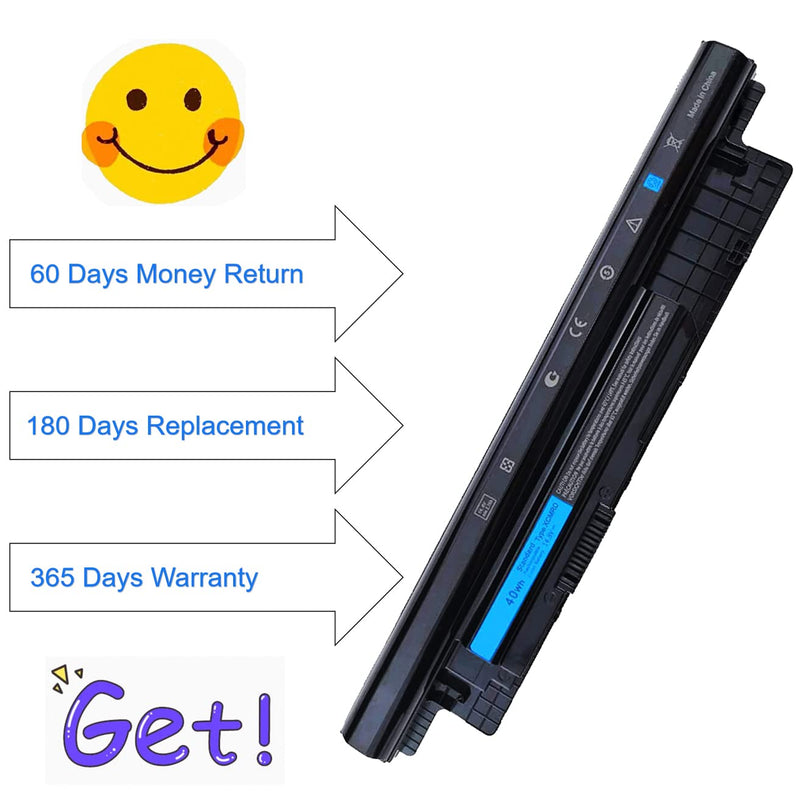 40Wh XCMRD Laptop Battery for Dell Inspiron 15 3000 Series 3521 3531 3537 3541 3542 15R 5537 5521 17R 17 3721 3737 5737 5721 14R 14 3421 3437 5421 5437 7447 Latitude 3440 3540 Vostro 2421 2521 P28F