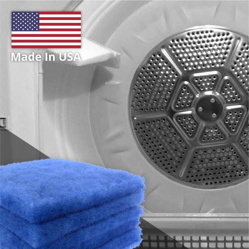 Essential Values 6 Pack Compatible Replacement Filters (30 Dryer Loads) for Bettervent Indoor Dryer Vent
