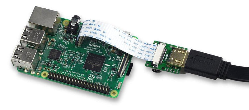 Arducam CSI to HDMI Cable Extension Module with 15pin 60mm FPC Cable for Raspberry Pi Camera Specific (Pack of 2, 1 Set) for Rpi Camera V1 V2