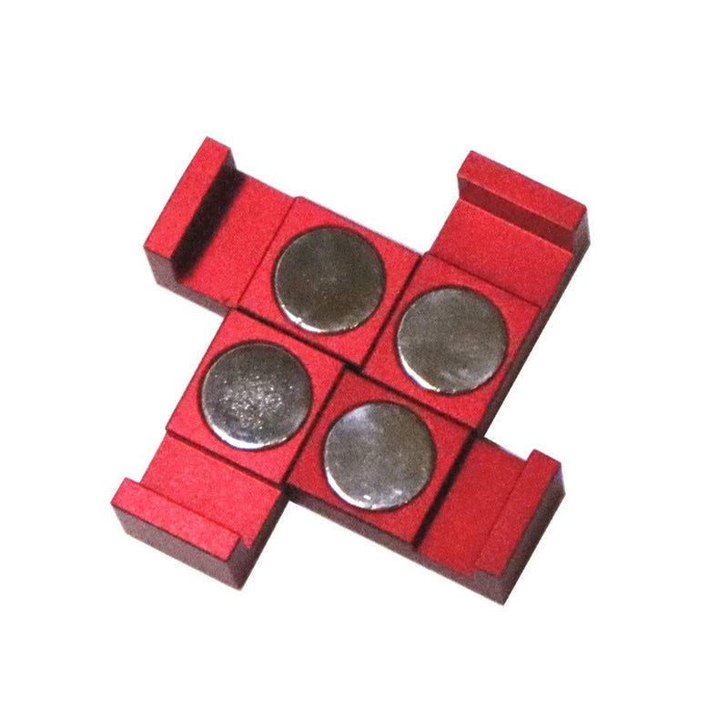 Magnetic Parallel Keepers, Holders. Vise, CNC,Kurt,Machinist Tools (Red) Red