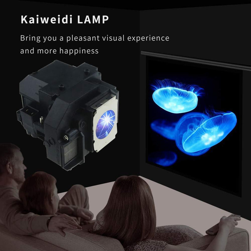 KAIWEIDI ELPLP54/V13H010L54 Replacement Projector Lamp for EPSON EB-S7 EB-S8 EB-S82 EB-W7 EB-X8 EH-TW450 EX31 EX51 H309A H310C H311B H328B H331A,PowerLite HC 705HD 79 S7 S8+ W7 Projectors