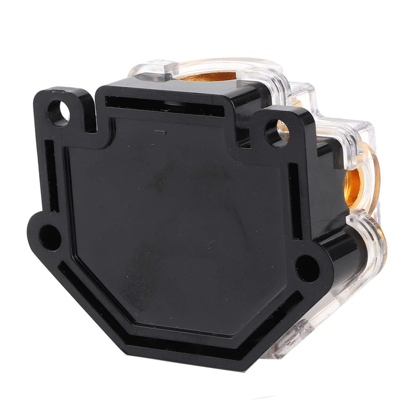 aqxreight - Ground Cable Splitter Block, Power Distribution Block 1 in 5 Ways Out Ground Cable Splitter Distributor for Auto Car Boat