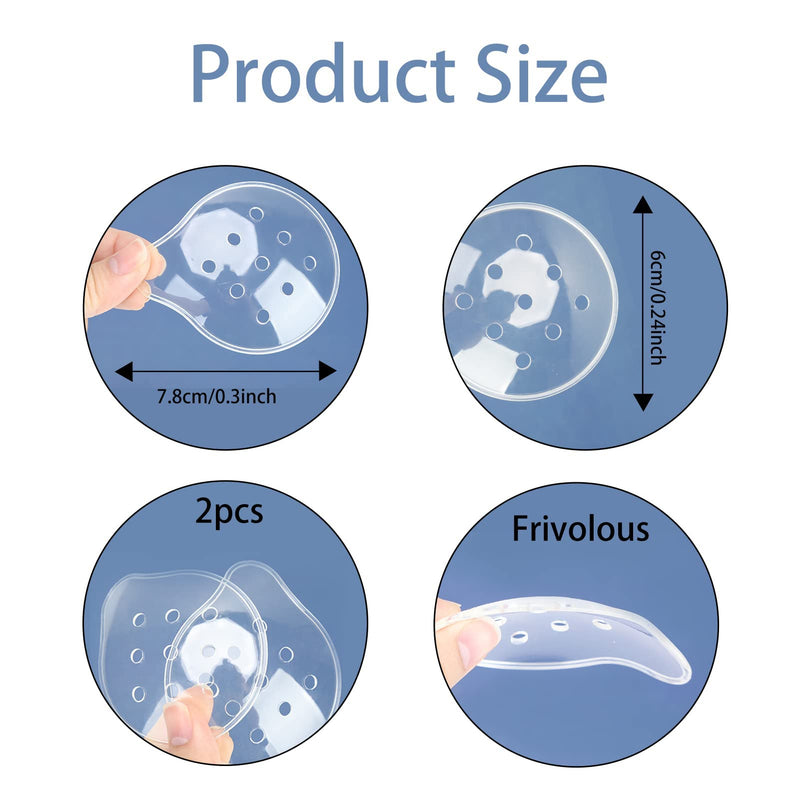 Azwood Post Surgery Eye Protection Clear Ventilated Eye Patch (Pack of 2)