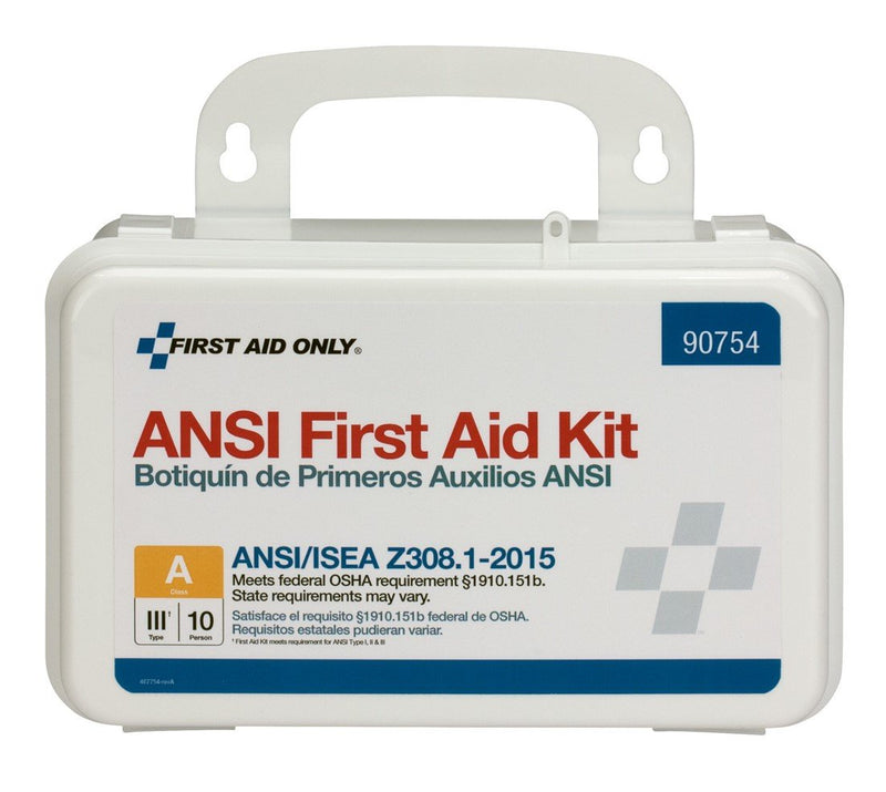 First Aid Only 90754 10 Person Bulk ANSI A, Plastic