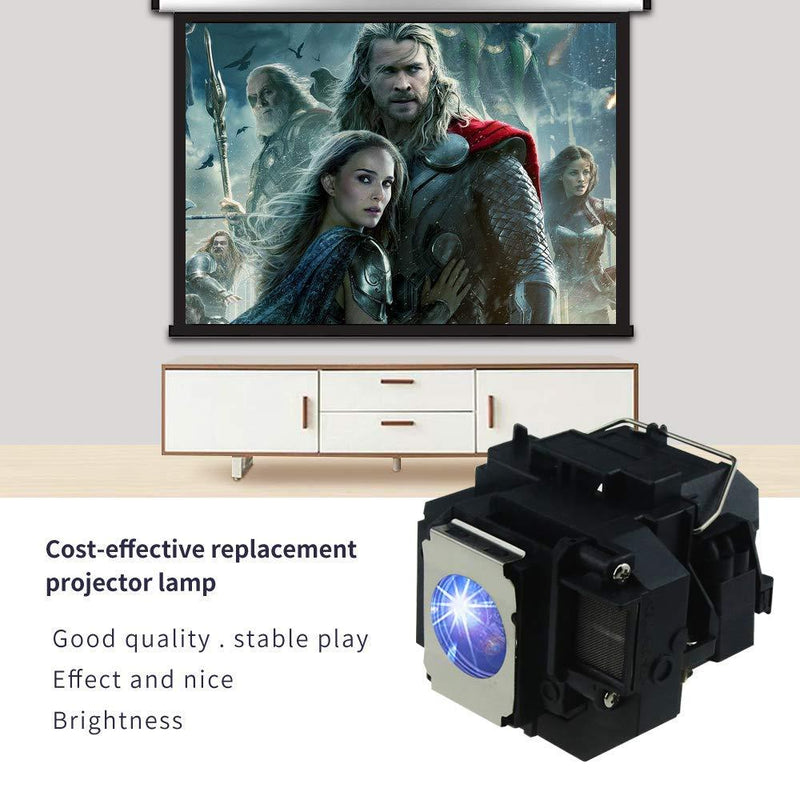 KAIWEIDI ELPLP54/V13H010L54 Replacement Projector Lamp for EPSON EB-S7 EB-S8 EB-S82 EB-W7 EB-X8 EH-TW450 EX31 EX51 H309A H310C H311B H328B H331A,PowerLite HC 705HD 79 S7 S8+ W7 Projectors
