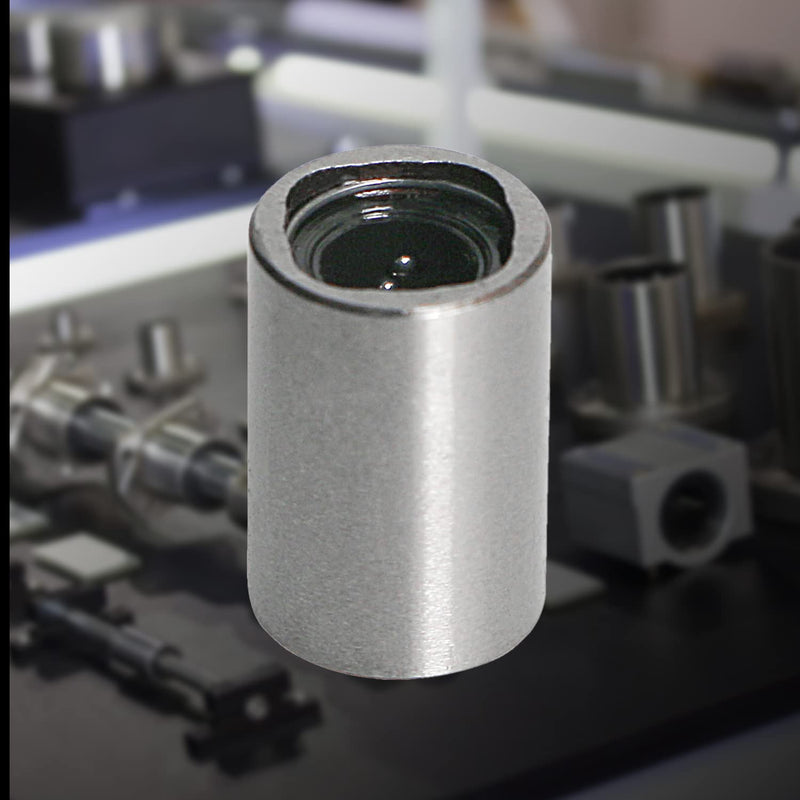 Aopin LM4UU Cylinder Linear Motion Ball Bearing, ID 4mm, OD 8mm Linear Ball Bearings Sae52100 Carbon Steel, 4 Rows of Steel Balls, Great for CNC, 3D Printer, Linear Rail Guide 4 PCS