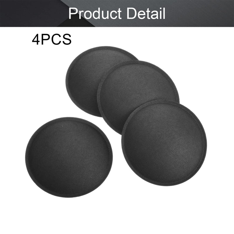 Fielect 4pcs Speaker Dust Cap 72mm/2.83 inch Diameter Subwoofer Paper Dome Coil Cover Caps 72mm 4pcs