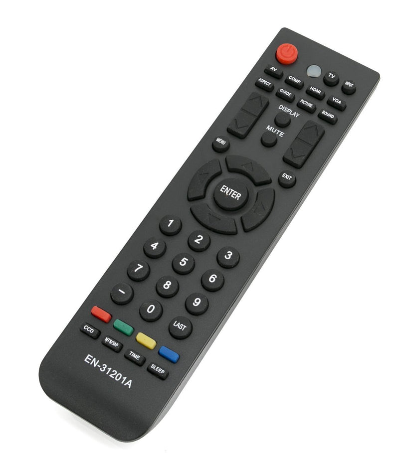 New Replace Remote EN-31201A for Hisense TV F24V77C F24V86C F46V89C F55V89C LEDN32K15US LHD32K20AUS LHD32K26US LHD37V87US LHDN32V66AUS LTDN23K15US LTDN24K16US LTDN24K20US LTDN24V87US