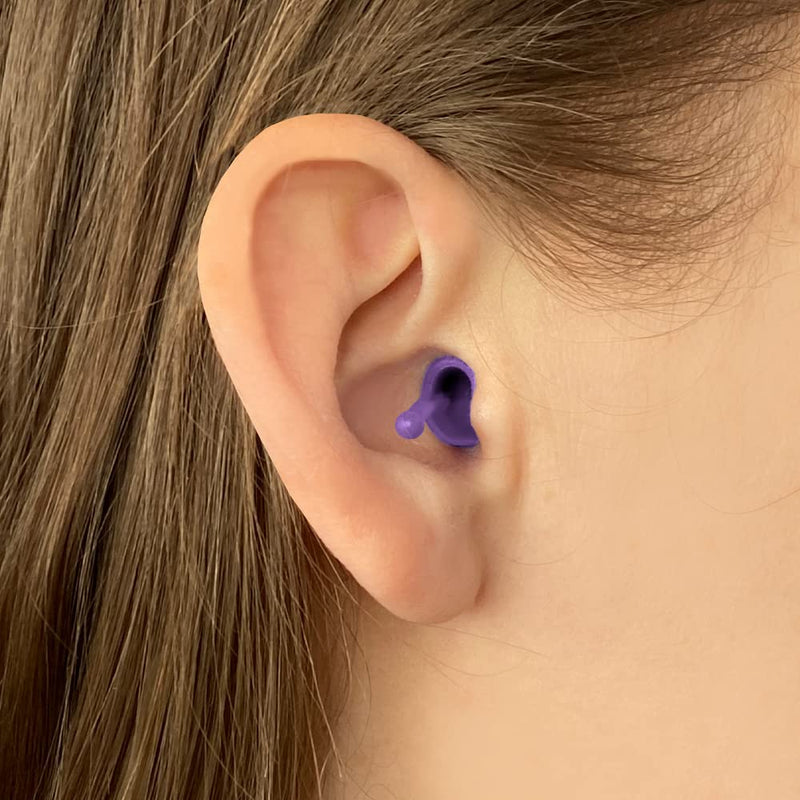 Flare Audio® Calmer® Mini Purple – in Ear Device to Gently Soothe Sound sensitivities and Reduce Stress - Ideal for Sensitive Hearing, Autism, ADHD