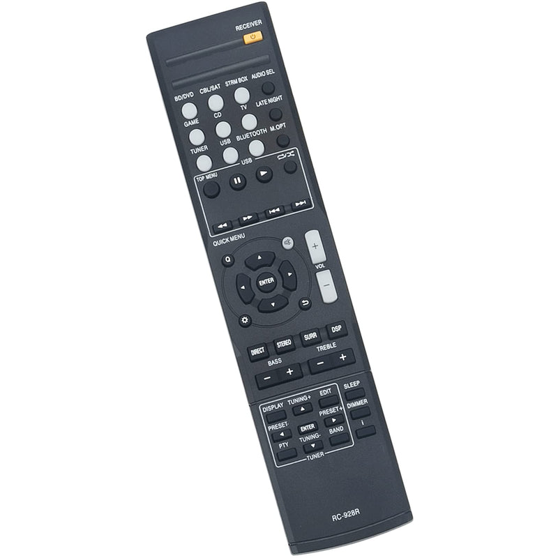 RC-928R Replacement Remote Control fit for Onkyo AV Receiver HT-S3800 HT-S3900 HTP-395 HT-R395 HT-R397 TX-SR353 TX-SR373 TX-SR383